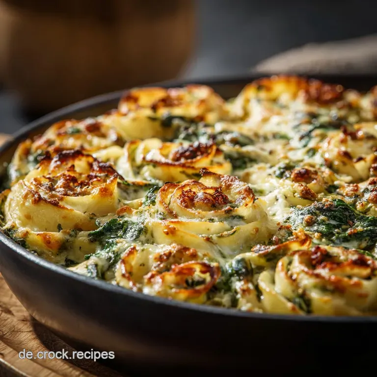 Ofenspirelli Mit Blattspinat Der Schnelle Feierabendklassiker Mit Cremigem K&auml;seguss presentation