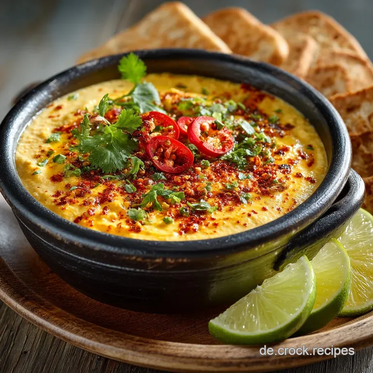 Cremiger Datteldip mit Curry und Limette Süß Salzig Scharf