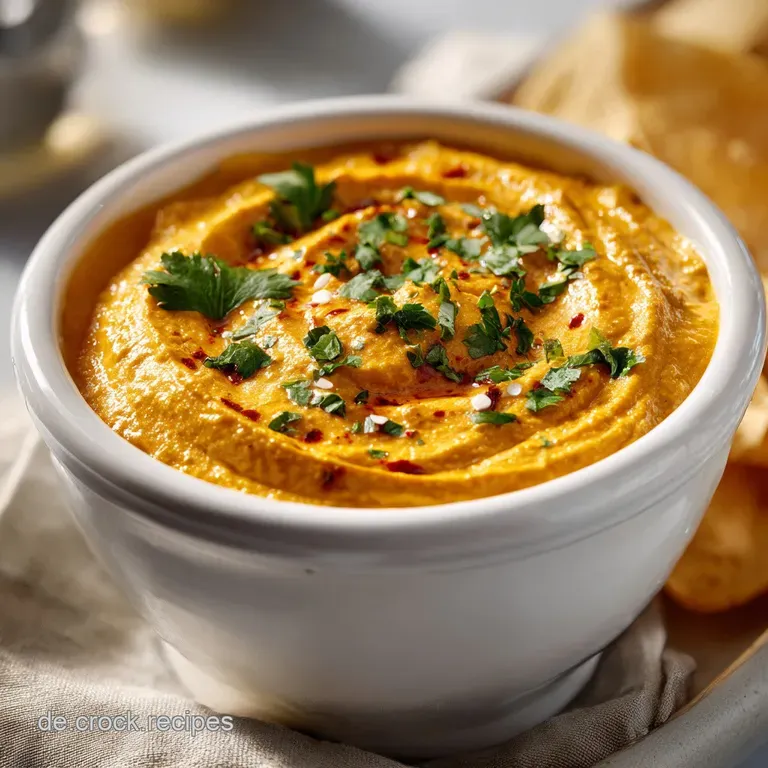 Creamy, light-brown date dip in a modern bowl, sprinkled with vibrant green herbs and served with crisp flatbread crackers.