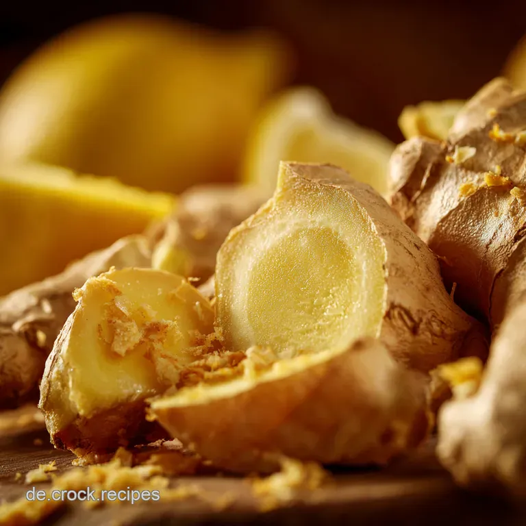 Der Goldene Immunkick Starker Ingwerzitronenshot presentation