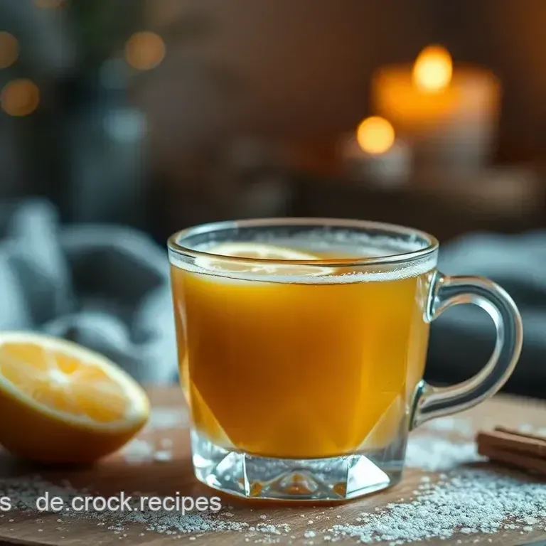 Winter Cocktails mit Alkohol: Der Goldene Hot Toddy für Genießer