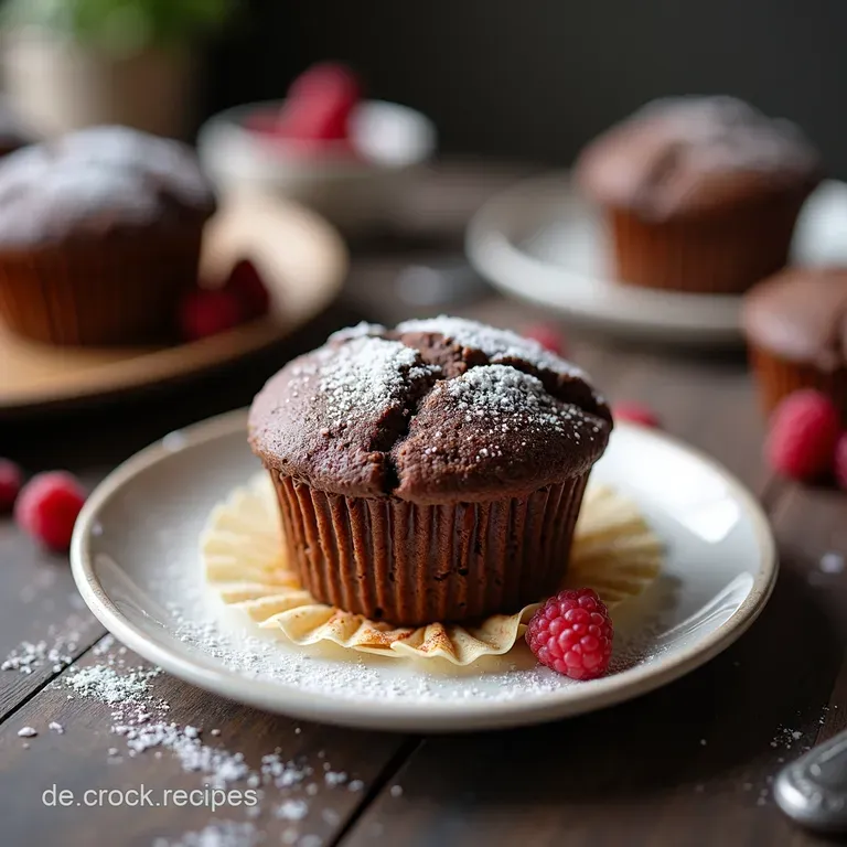 BlitzRezept Super saftige SchokoMuffins einfach und Mit ButtermilchGeheimnis