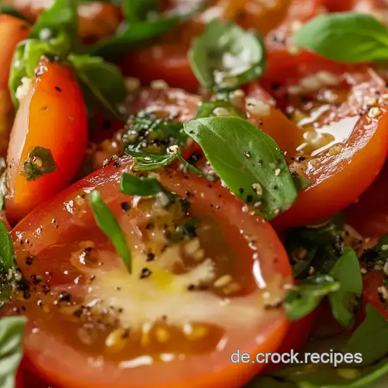 Der ultimative Tomatensalat – So schmeckt der Sommer!