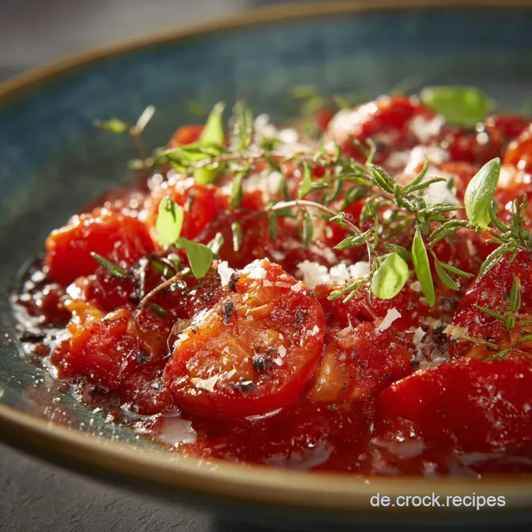 Tomatenso&szlig;e: Omas Beste Basis F&uuml;r Pasta presentation