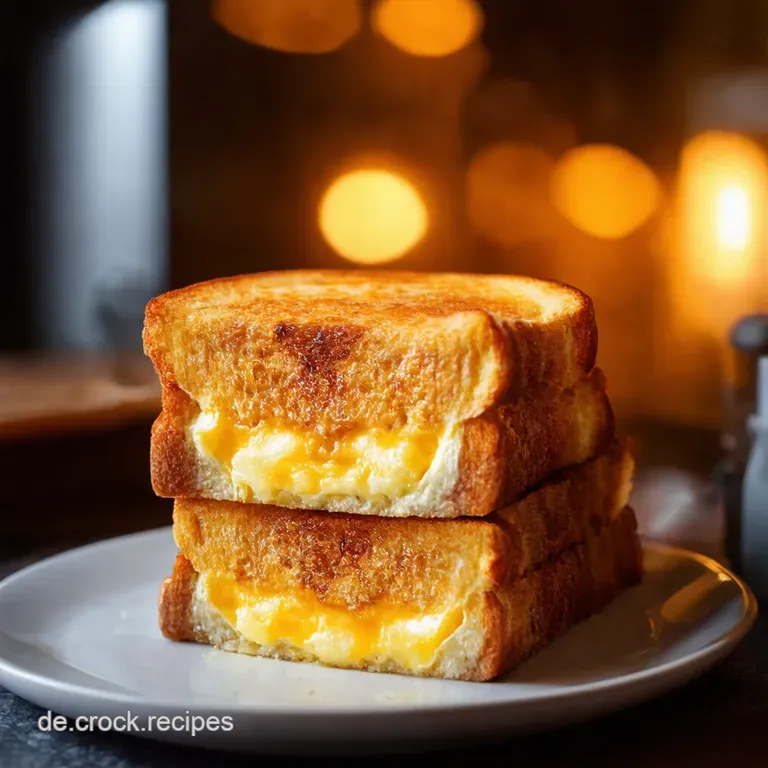 Die K&ouml;nigin Der K&auml;seschnitten Luxus Grilled Cheese Mit Pfiff presentation