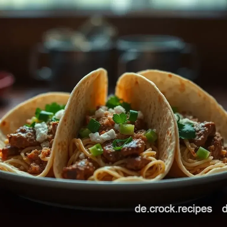 Die perfekten Tacos: Knusprige Freude mit Rinderhack