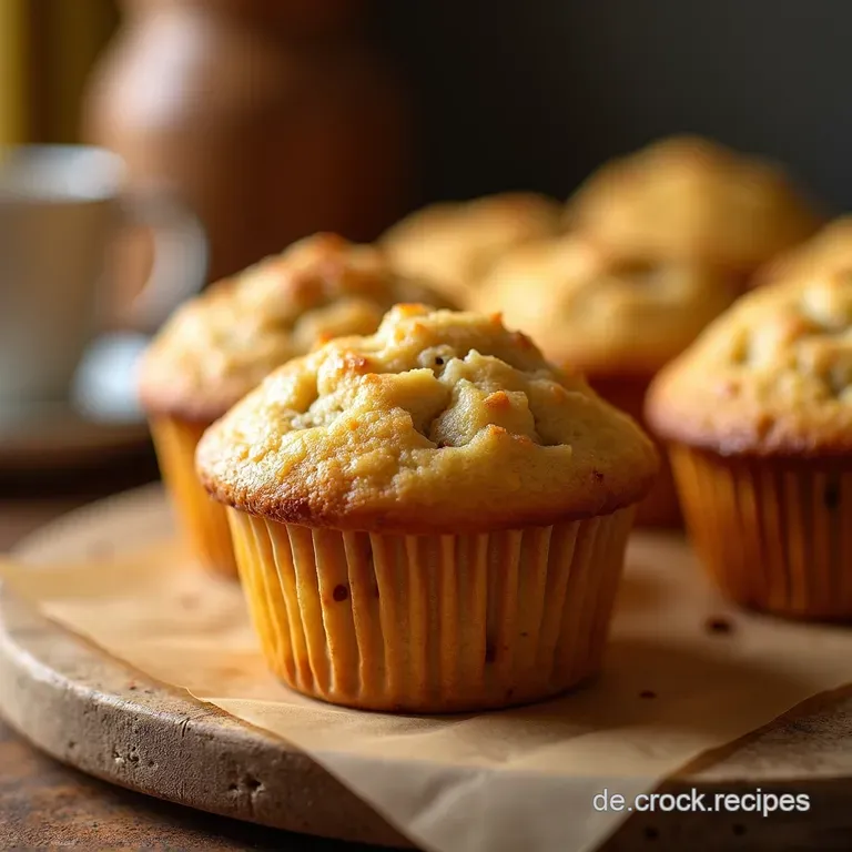 Die Ultimativ Saftigen Zimtbananenmuffins presentation