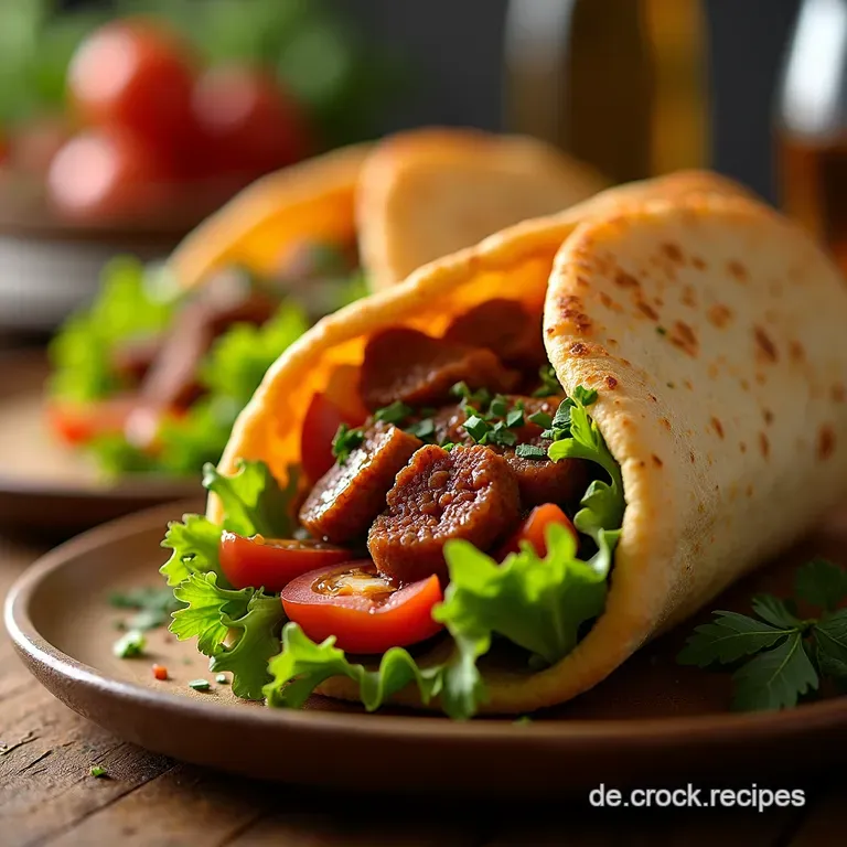 D&ouml;ner Deluxe Der Ultimative Fleischlose Genuss presentation