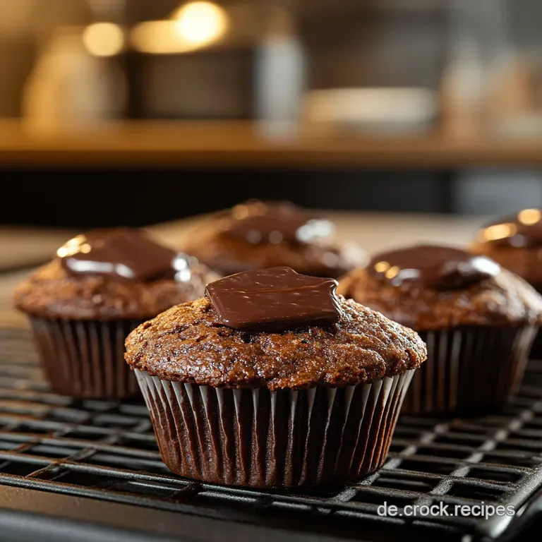 Double Chocolate Gl&uuml;cksmomente Die Ultimativen Schokoladenmuffins presentation