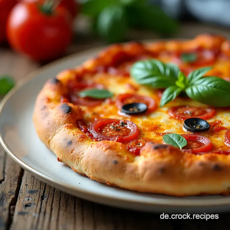 Easy Peasy NoKnead Pizza Dough American Style