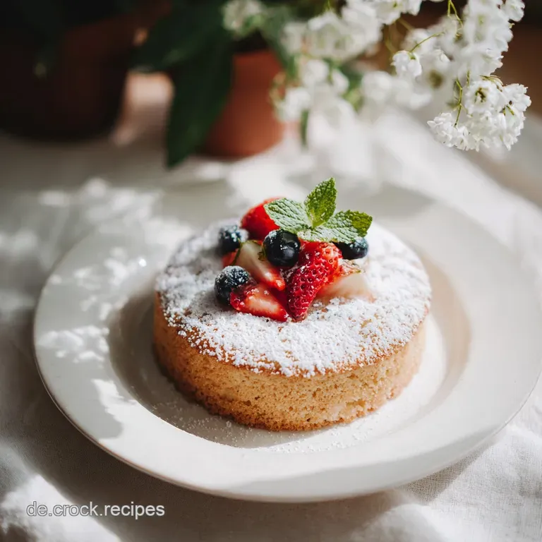 Wedge of nut cake showcasing the soft crumb and layers, served on a white plate. Lightly dusted with powdered sugar.
