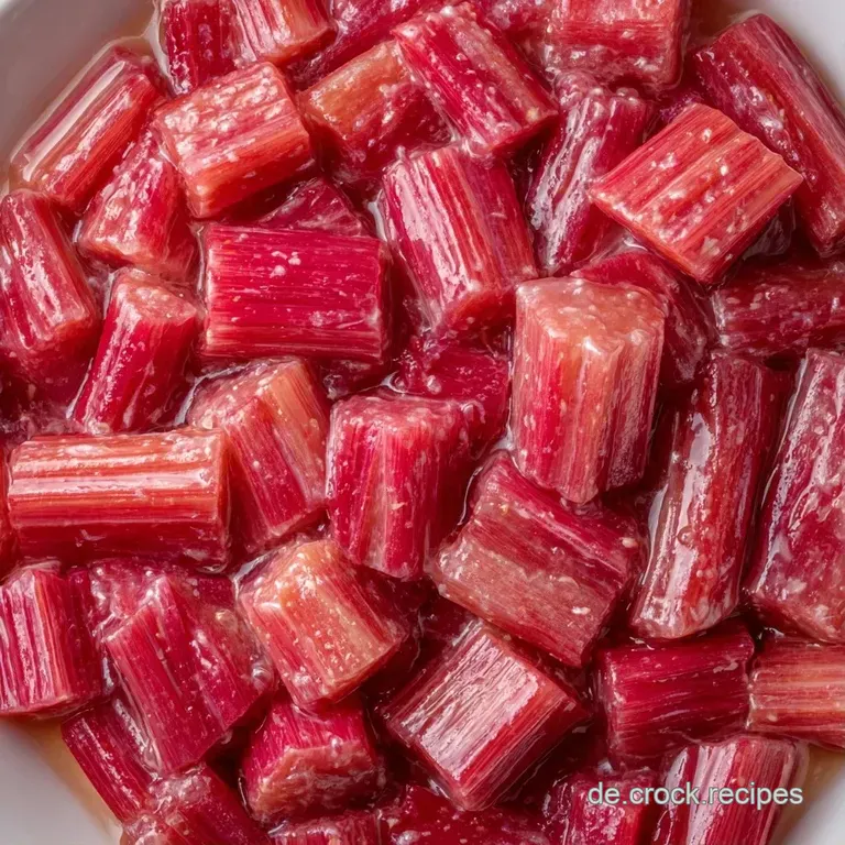 Ein kleiner Klecks wei&szlig;er Sahne auf rubinrotem Fruchtkompott, angerichtet auf einem minimalistischen, wei&szlig;en Teller.