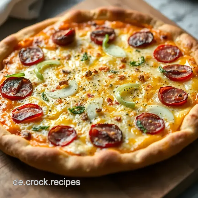 Elsässer Flammkuchen – Original Rezept presentation