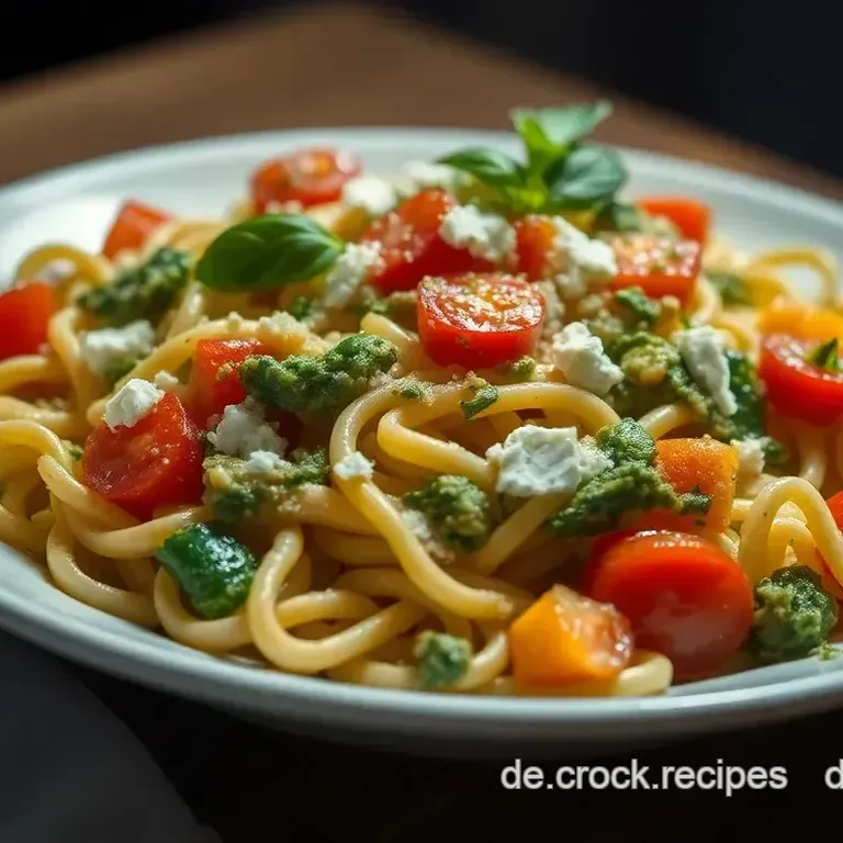 Erfrischender Nudelsalat mit Pesto – Einfaches Rezept für jeden Anlass