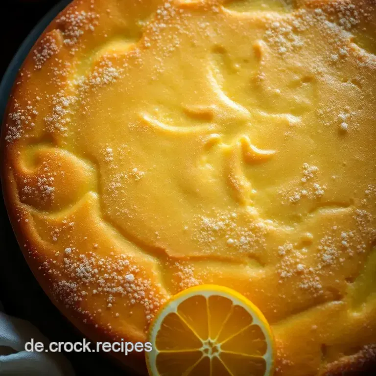 Erfrischender Zitronenkuchen mit Zuckerguss presentation