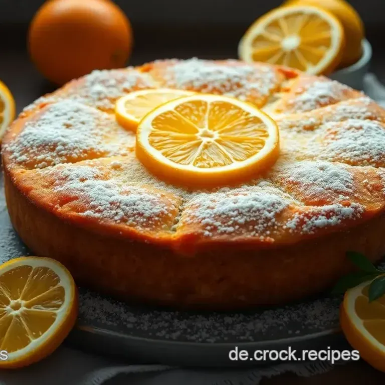 Erfrischender Zitronenkuchen mit Zuckerguss