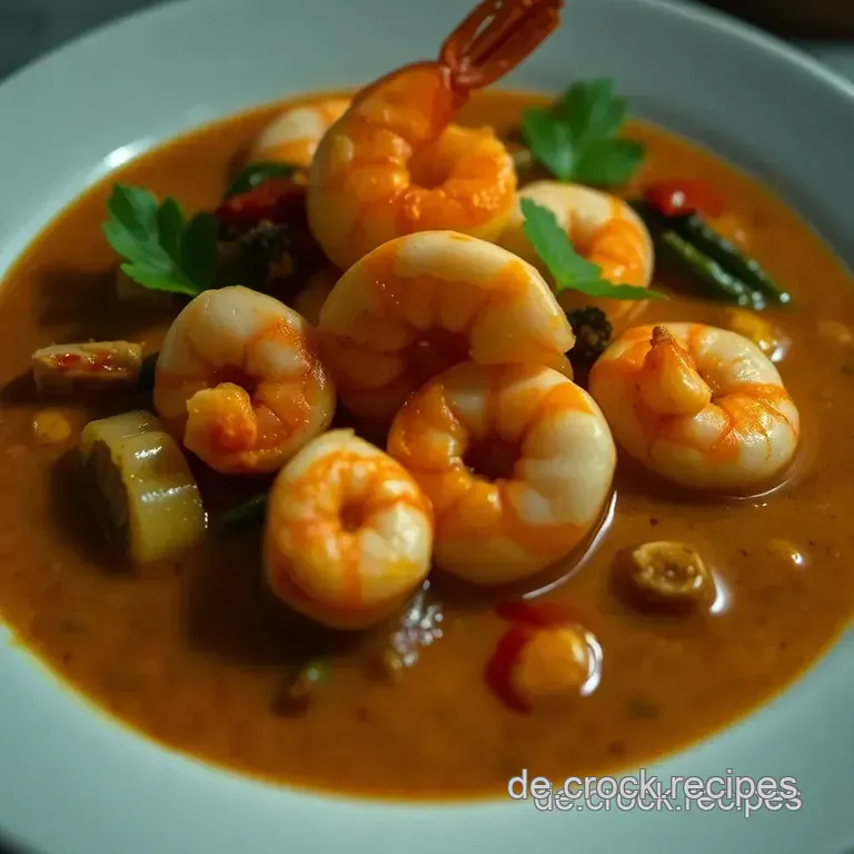 Exotischer Thai Kokos Curry mit Garnelen: Urlaub für den Gaumen! presentation