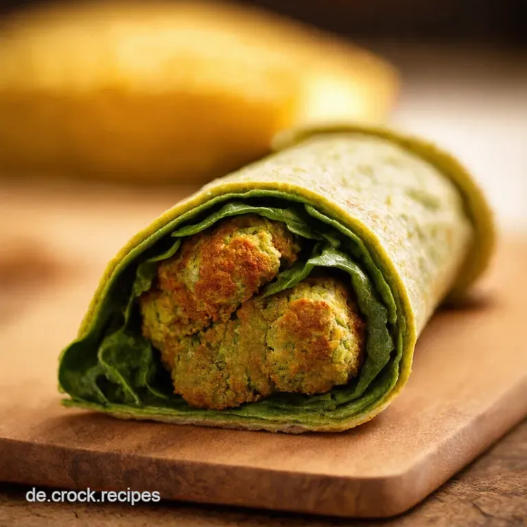 Falafelspinatwraps Der Schnelle Orienthappen presentation