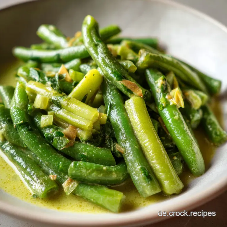 Fasolakia: Traditioneller Gruene Bohnen Eintopf