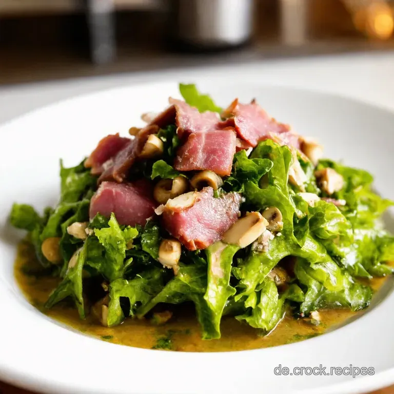Feldsalat Deluxe Speck Champignon Freude presentation
