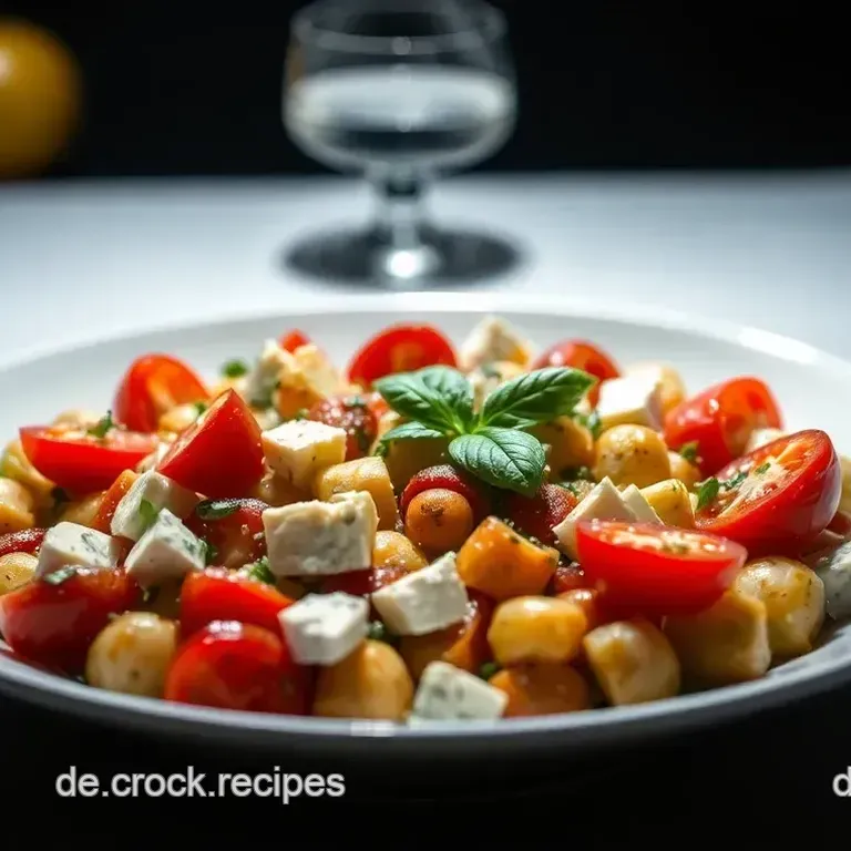 Frischer Pesto Kartoffelsalat mit italienischem Flair