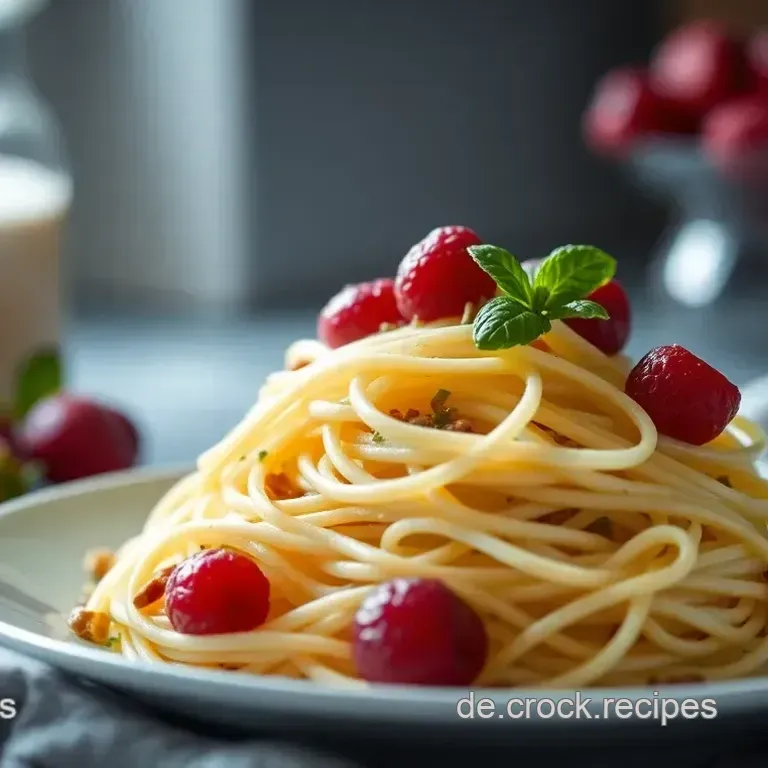 Sommerlich cremig: Eis-Spaghetti Maschine – mein Lieblingsrezept