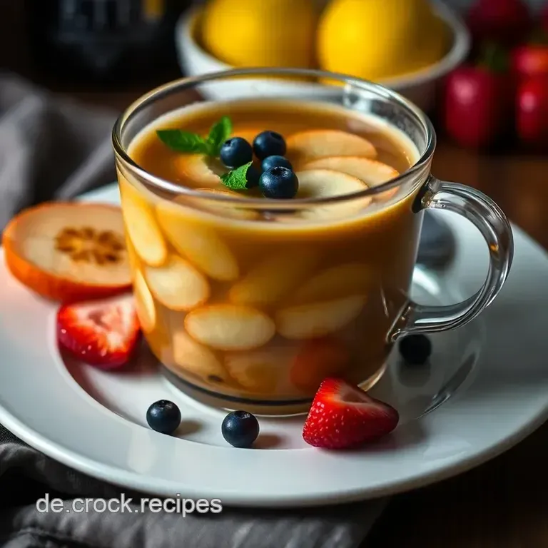 Fruchtiger Pfirsich Eistee – Erfrischung pur! presentation