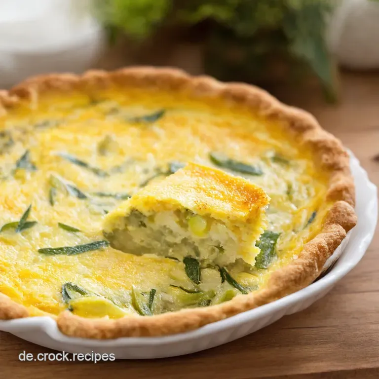 Fr&uuml;hlingserwachen Auf Dem Teller Spargelquiche Mit Wei&szlig; Und Gr&uuml;nspargel presentation