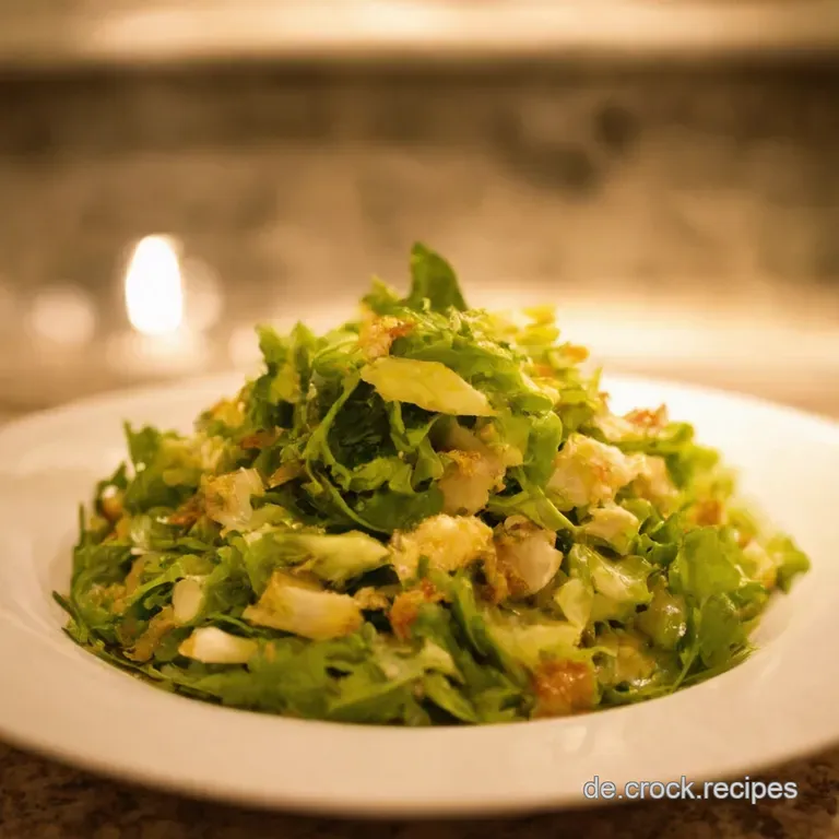 Fr&uuml;hlingsfrischer Petersiliensalat presentation