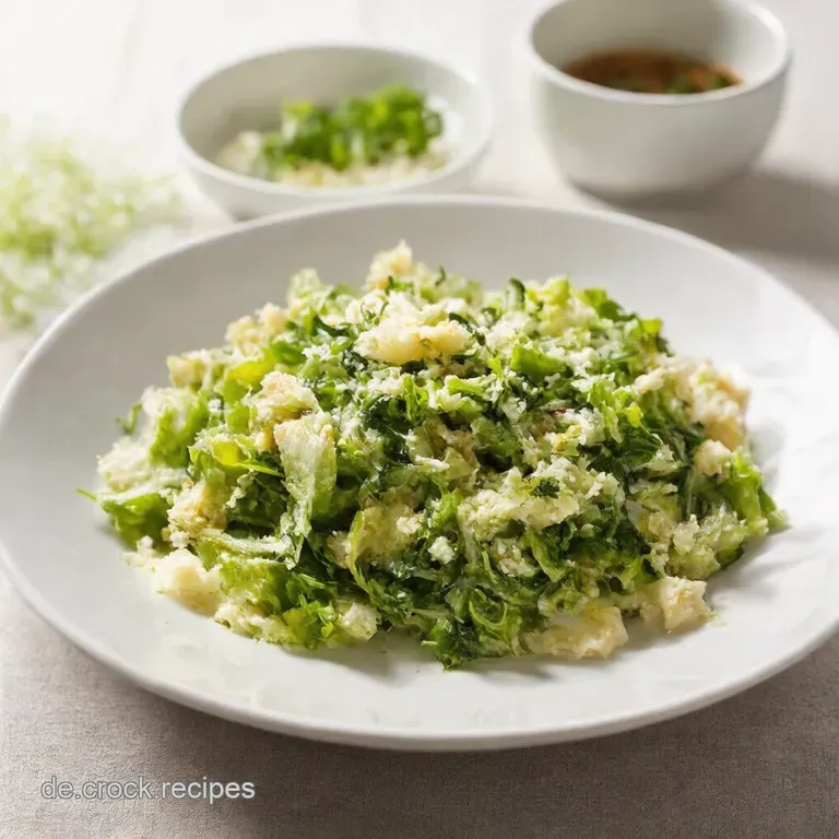 Frühlingsfrischer Petersiliensalat