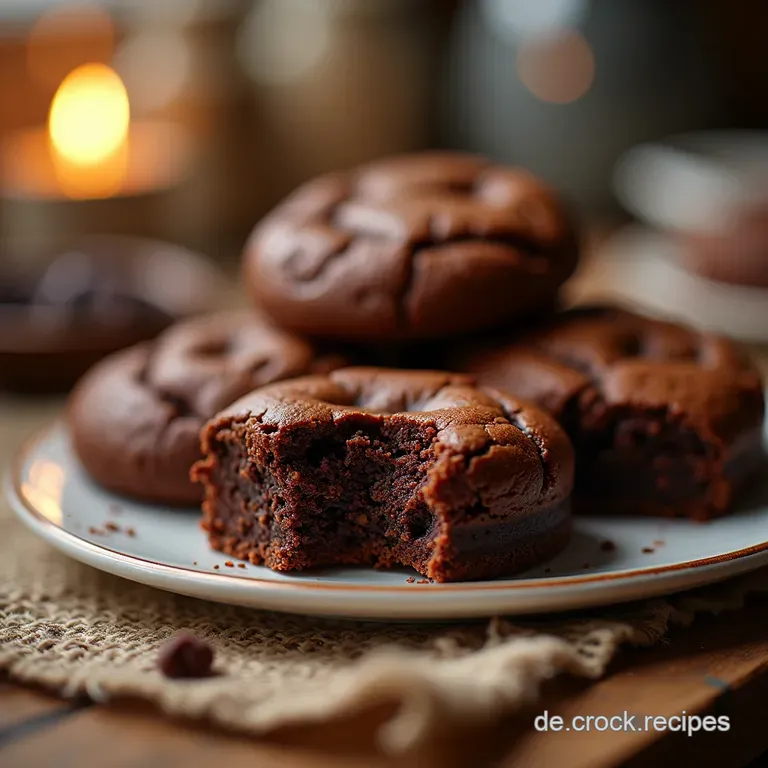 Die Perfekten Fudgy Chewy Brookies Brownie Trifft Cookie Ein Traum in Schokolade presentation