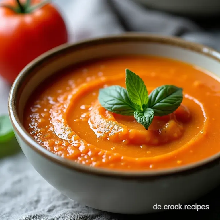 Gazpacho Andaluz Spanische Sonne im Suppenteller
