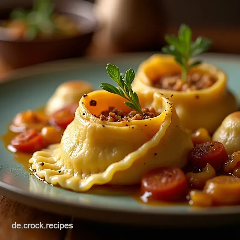 Schw&auml;bische Goldst&uuml;cke Perfekt Gebratene Maultaschen Mit Knusprigen R&ouml;stzwiebeln Und Schnittlauch presentation