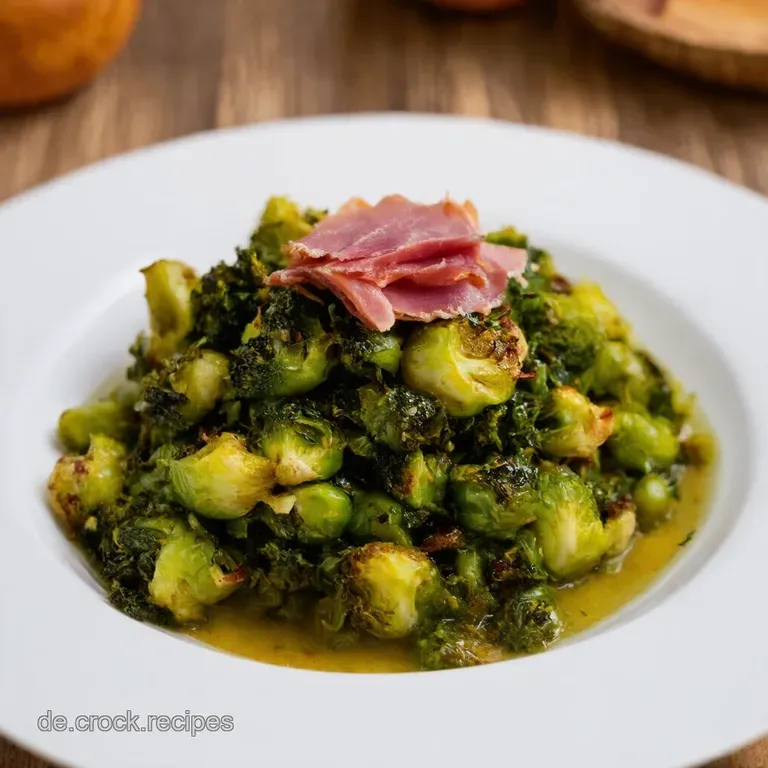 Gebratener Rosenkohl Mit Speck Ahorn Pekann&uuml;ssen presentation