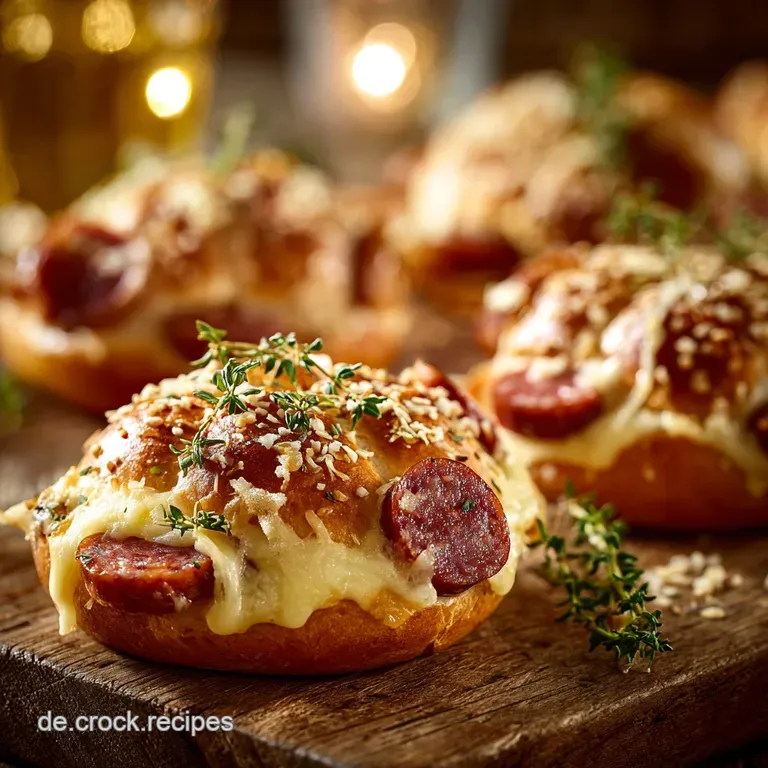 Br&ouml;tchen Wienerle Mit K&auml;se Und Senf: Der Herzhafte Klassiker Als Seelenw&auml;rmer presentation