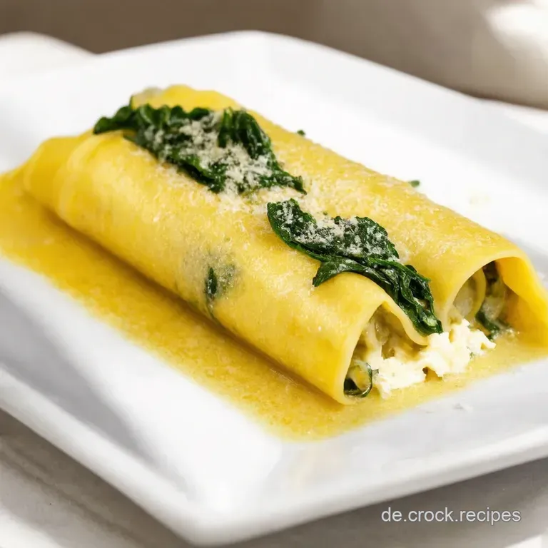 Gef&uuml;llte Cannelloni Spinatliebe Cremig K&ouml;stlich Unwiderstehlich