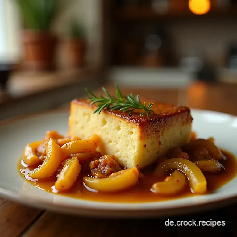 Geschmorte Tennesseezwiebeln S&uuml;&szlig;e S&uuml;dstaatenbeilage Zum Grillen presentation