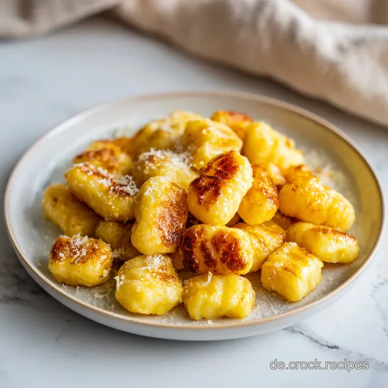 Gnocchi aus der Hei&szlig;luftfritteuse: Au&szlig;en Knusprig