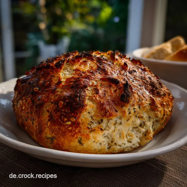 Artfully plated slices of bread with a perfectly crisped crust, alongside a small dish of olive oil. Simple elegance with ...