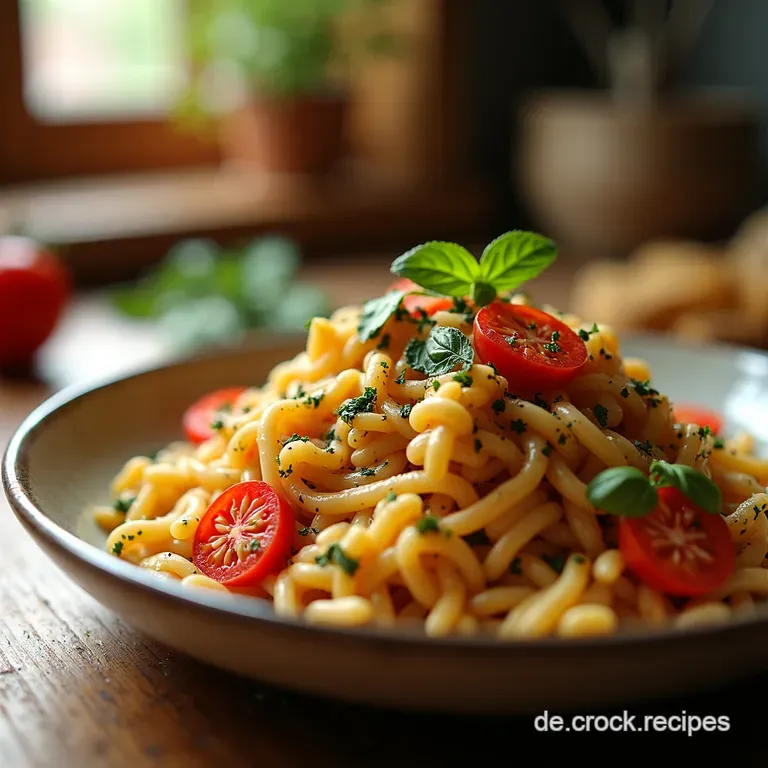 Griechischer Blitzkritharakisalat Mit Feta Zitronenoreganodressing presentation