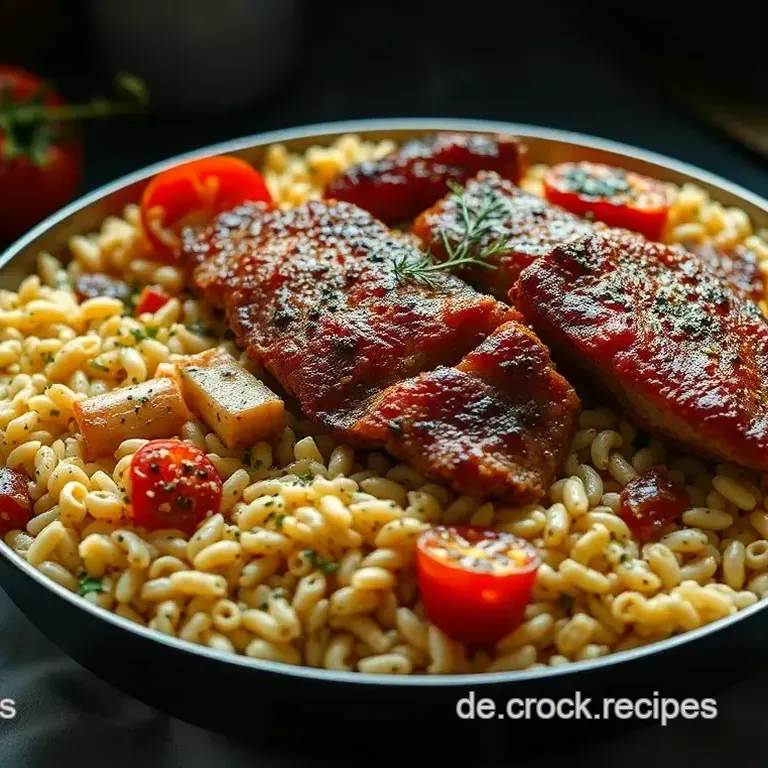 Blitz-Rezept: Hähnchen Orzo Pfanne – Lieblingsessen!