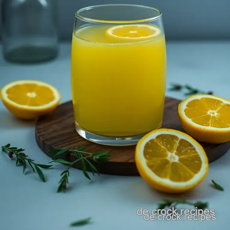 Hausgemachter Limoncello – Ein erfrischender Genuss aus Süditalien presentation