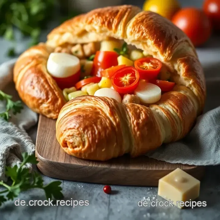 Herzhafte Croissant-Häppchen: Die Blitz-Resteverwertung! presentation