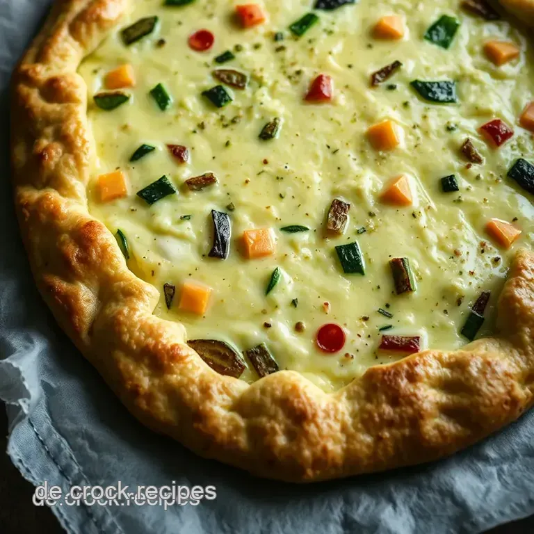 Herzhafte Galette mit Rustikaler Gemüsefüllung presentation