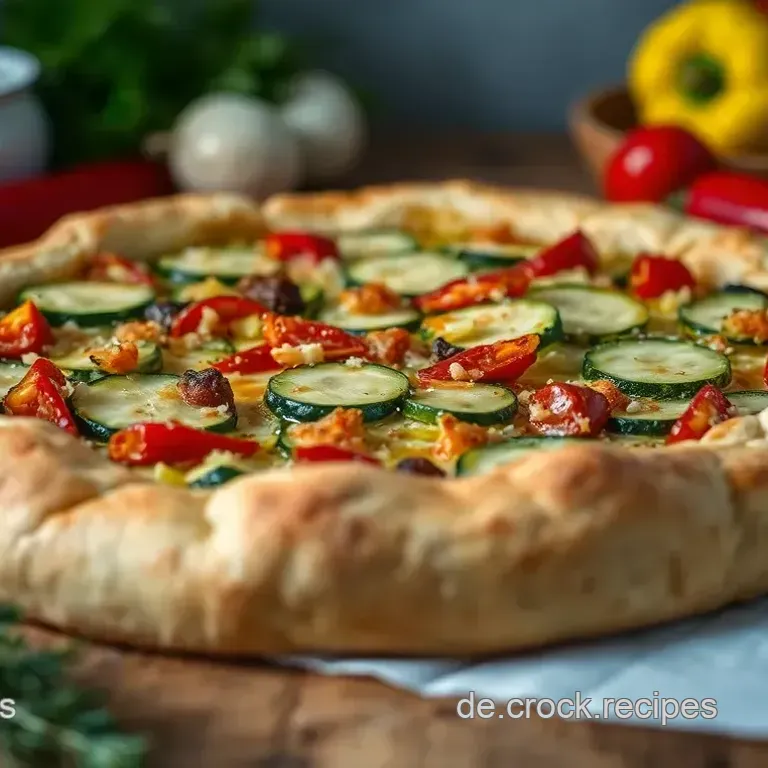 Leckeres Galette Rezept Füllung: Herzhaftes Gemüse in knusprigem Teig