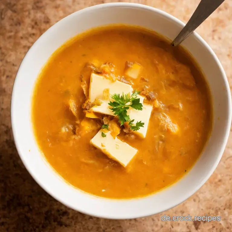 Herzhafte K&auml;sehacklauchsuppe Ein Klassiker Mit Pfiff presentation