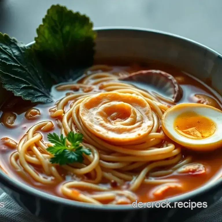 Herzhafte Ramen Schüssel: Ein einfaches Rezept für umami-reichen Genuss