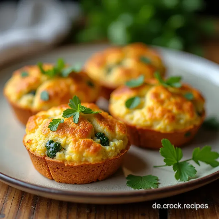 Herzhafte SpinatLachsMuffins