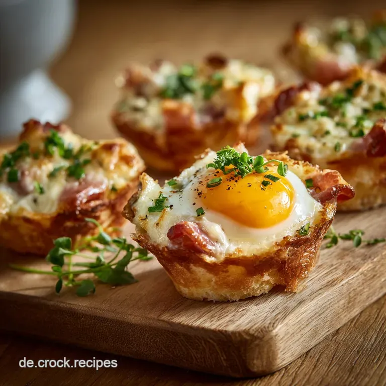 Herzhafte Toastmuffins Mit Ei Speck Und K&auml;se Der Wochenendbrunchhit presentation