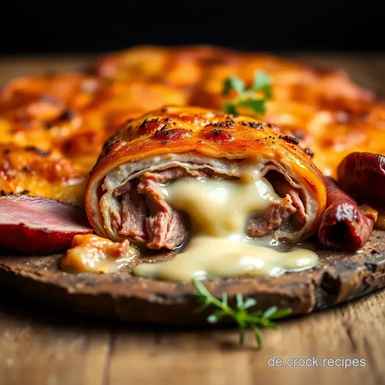 Herzhafter Hackfleisch-Käse-Auflauf mit Kartoffelkruste presentation